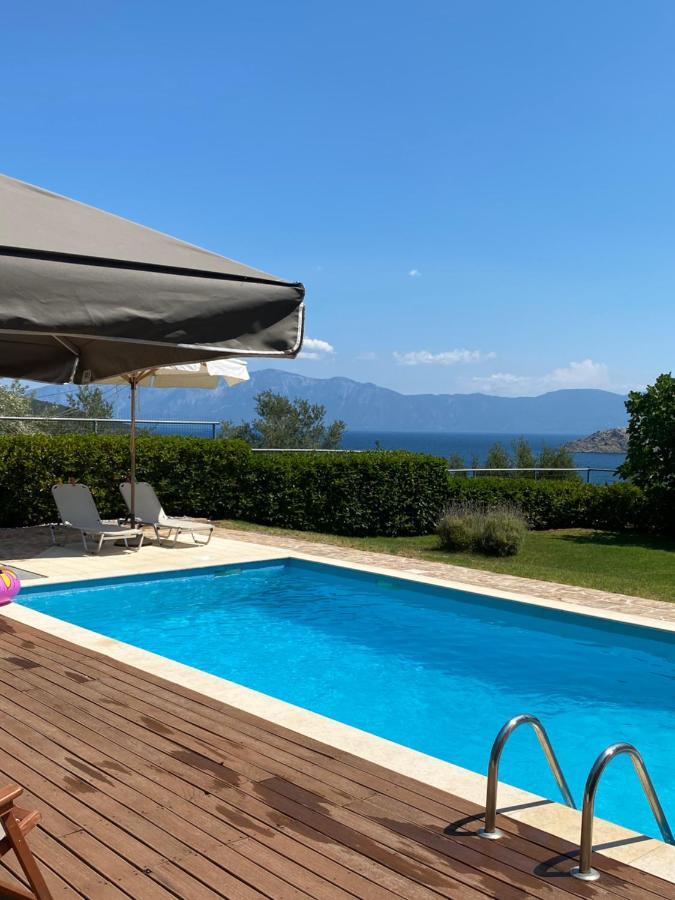 Villa Skorponeria, Pool & Sea Skroponeria Luaran gambar