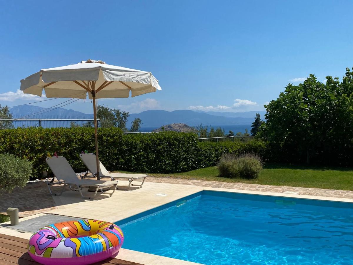 Villa Skorponeria, Pool & Sea Skroponeria Luaran gambar