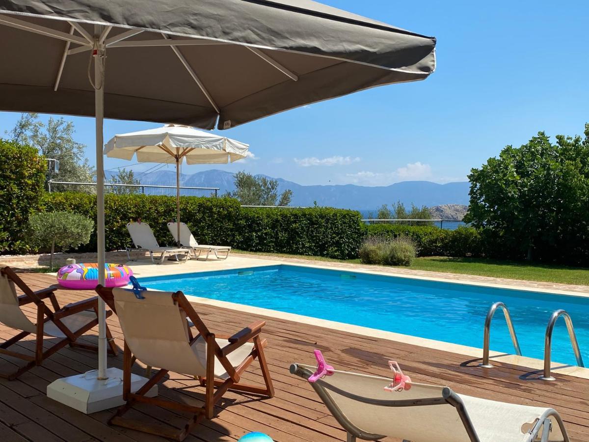 Villa Skorponeria, Pool & Sea Skroponeria Luaran gambar
