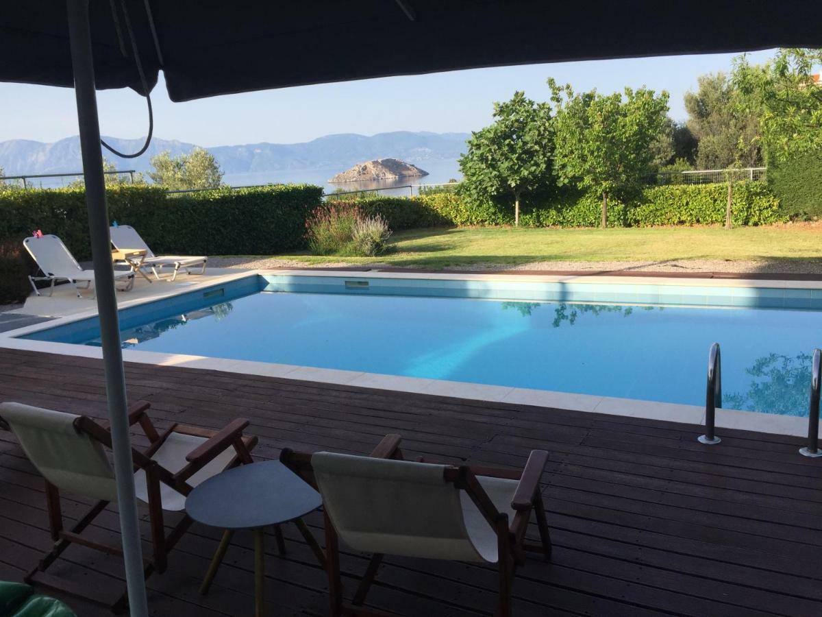 Villa Skorponeria, Pool & Sea Skroponeria Luaran gambar