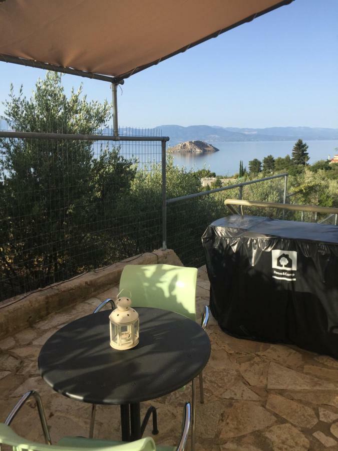 Villa Skorponeria, Pool & Sea Skroponeria Luaran gambar